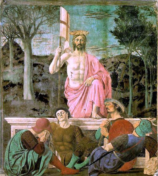 Piero della Francesca The Resurrection. oil painting image